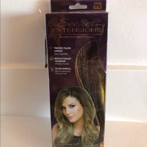 Daisy Fuentes hair extensions light brown 05